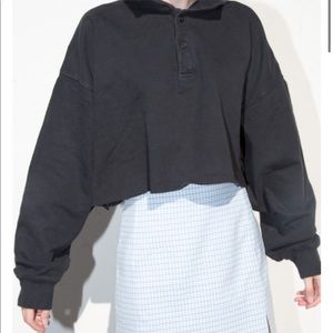 Red Brandy Melville archer sweatshirt